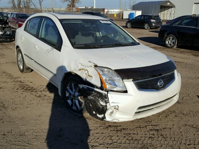 3N1AB6AP0AL675819 - 2010 NISSAN SENTRA 2.0 WHITE photo 1