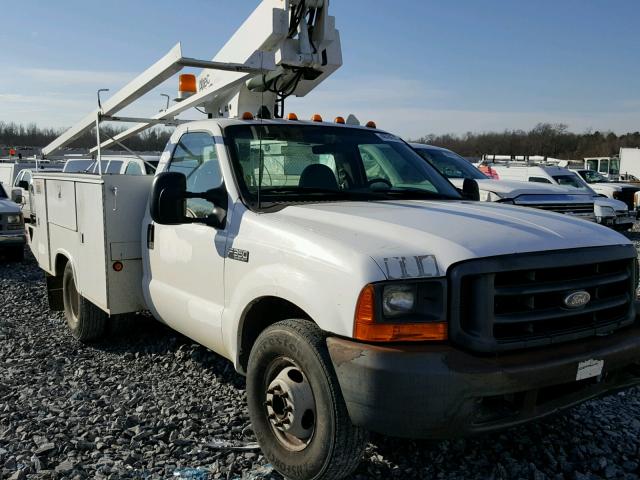 1FDWF36L7YEC96835 - 2000 FORD F350 SUPER WHITE photo 1