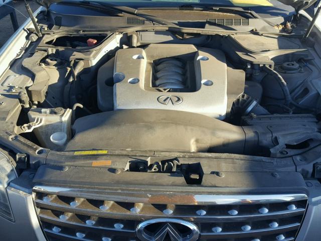 JNRBS08W66X401810 - 2006 INFINITI FX45 GRAY photo 7