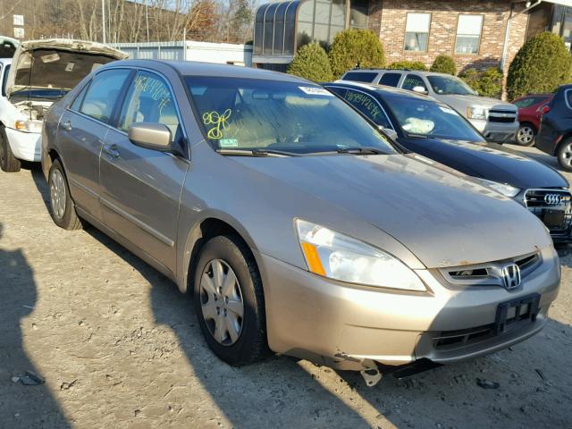 1HGCM55344A095021 - 2004 HONDA ACCORD LX BEIGE photo 1