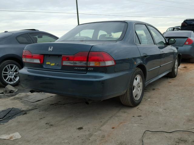 1HGCG16582A022330 - 2002 HONDA ACCORD EX GREEN photo 4