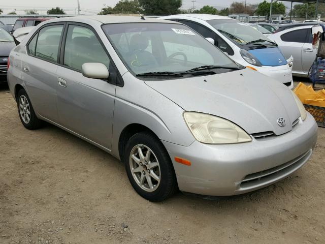 JT2BK12UX20055625 - 2002 TOYOTA PRIUS SILVER photo 1