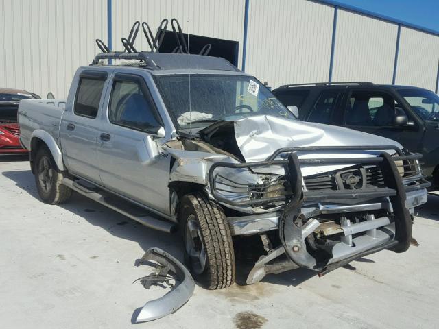 1N6ED27Y9YC406447 - 2000 NISSAN FRONTIER C GRAY photo 1