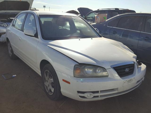 KMHDN46D36U362938 - 2006 HYUNDAI ELANTRA GL WHITE photo 1