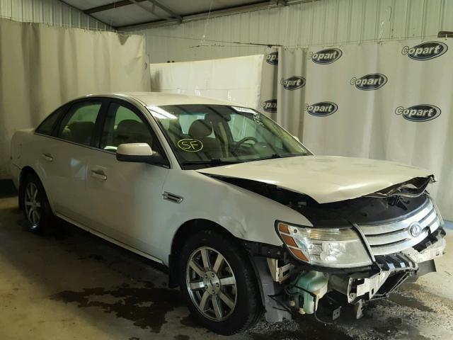 1FAHP24W88G141061 - 2008 FORD TAURUS SEL CREAM photo 1