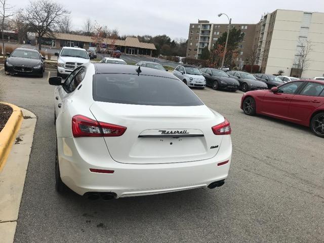 ZAM57XSA6G1181024 - 2016 MASERATI GHIBLI WHITE photo 3