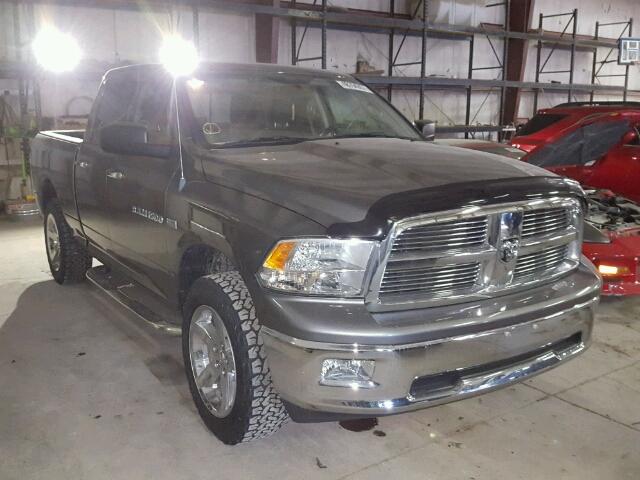 1C6RD7GT2CS188265 - 2012 DODGE RAM 1500 S GRAY photo 1