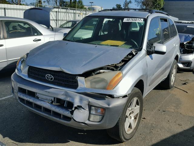 JTEGH20V910033851 - 2001 TOYOTA RAV4 SILVER photo 2