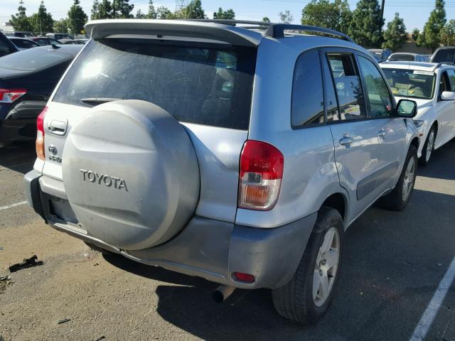 JTEGH20V910033851 - 2001 TOYOTA RAV4 SILVER photo 4