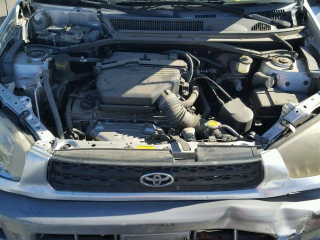 JTEGH20V910033851 - 2001 TOYOTA RAV4 SILVER photo 7