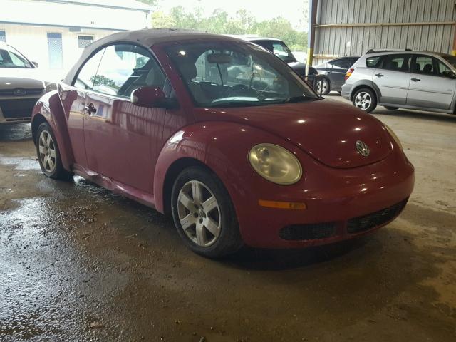 3VWRF31Y87M401862 - 2007 VOLKSWAGEN NEW BEETLE Qırmızı foto 1