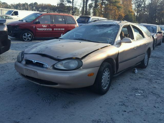 1MELM55U0VA611155 - 1997 MERCURY SABLE GS GOLD photo 2