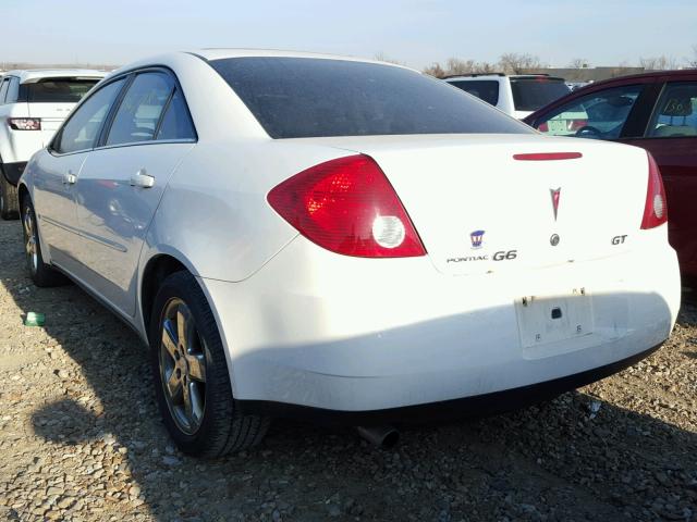 1G2ZH558664191957 - 2006 PONTIAC G6 GT WHITE photo 3