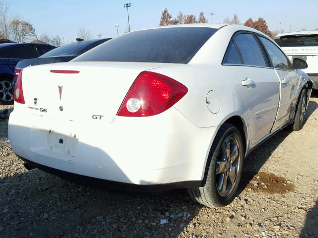 1G2ZH558664191957 - 2006 PONTIAC G6 GT WHITE photo 4