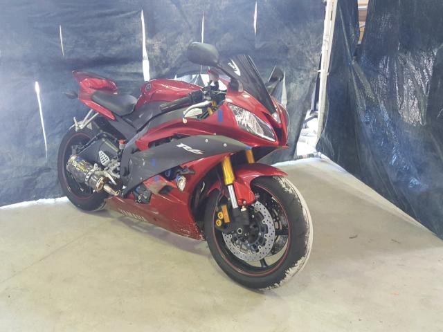 JYARJ12E87A014019 - 2007 YAMAHA YZFR6 L RED photo 1