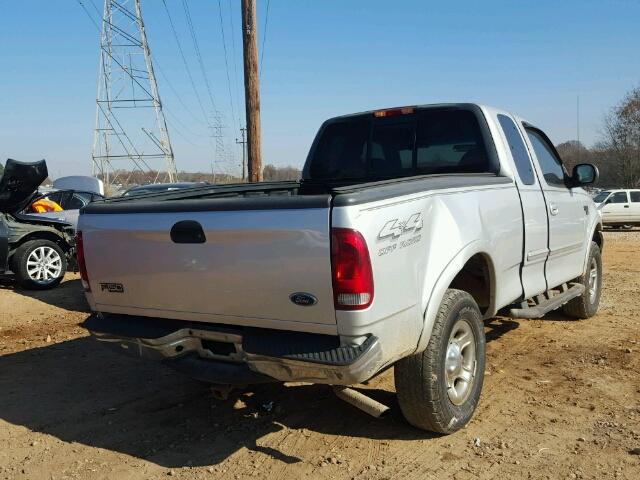 1FTRX18L5XNC00831 - 1999 FORD F150 SILVER photo 4