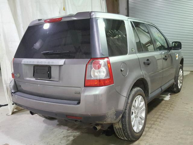 SALFS24N88H013025 - 2008 LAND ROVER LR2 SE TEC GRAY photo 4