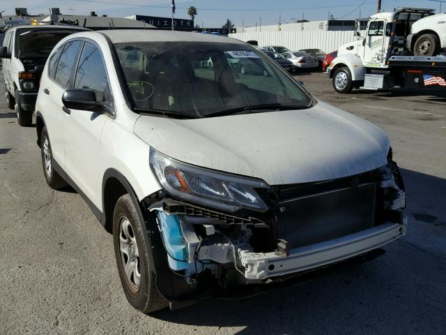 5J6RM3H33GL012190 - 2016 HONDA CR-V LX WHITE photo 1