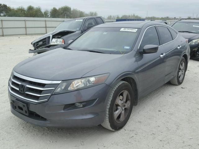 5J6TF1H32AL012239 - 2010 HONDA ACCORD CRO GRAY photo 2