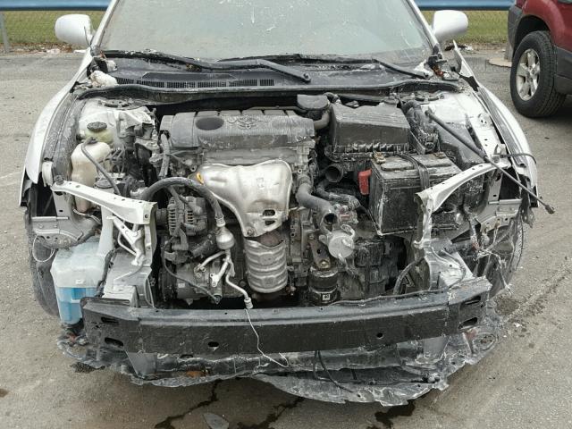 4T1BF3EK4BU600045 - 2011 TOYOTA CAMRY BASE SILVER photo 9