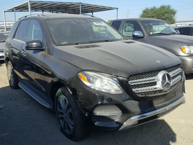 4JGDA5JB6GA629175 - 2016 MERCEDES-BENZ GLE 350 BLACK photo 1