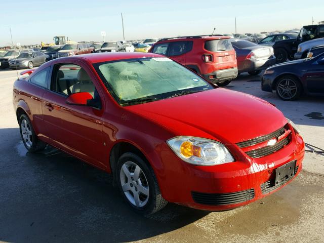 1G1AL15F677157380 - 2007 CHEVROLET COBALT LT RED photo 1