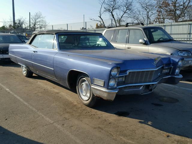 F8258912 - 1968 CADILLAC DEVILLE BLUE photo 1