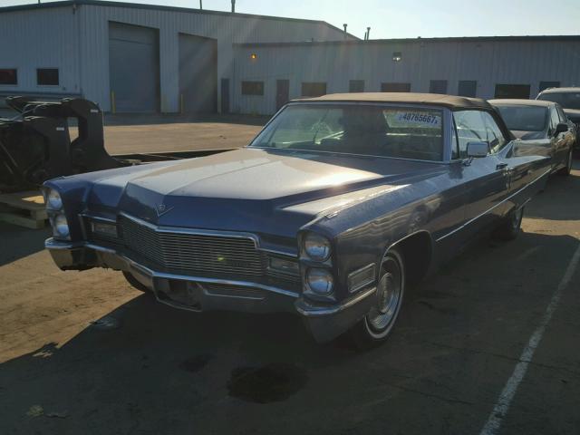 F8258912 - 1968 CADILLAC DEVILLE BLUE photo 2