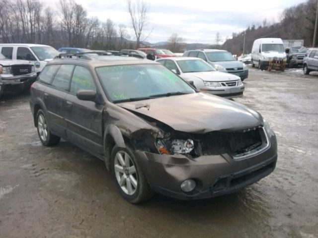 4S4BP62C887333799 - 2008 SUBARU OUTBACK 2. BROWN photo 1