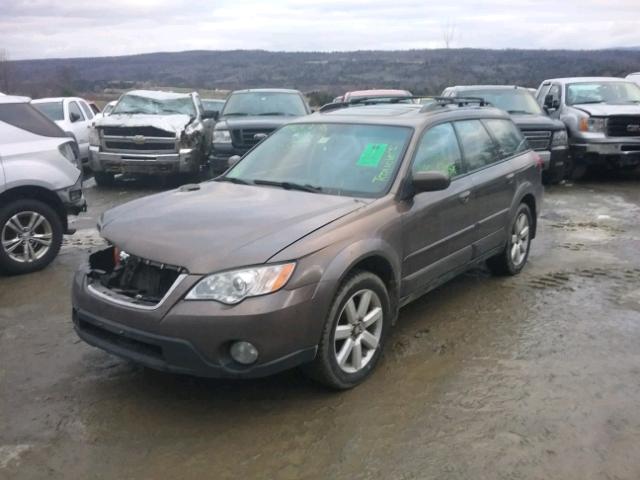 4S4BP62C887333799 - 2008 SUBARU OUTBACK 2. BROWN photo 2