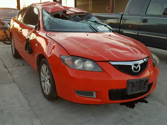 JM1BK32F881838563 - 2008 MAZDA 3 I RED photo 1