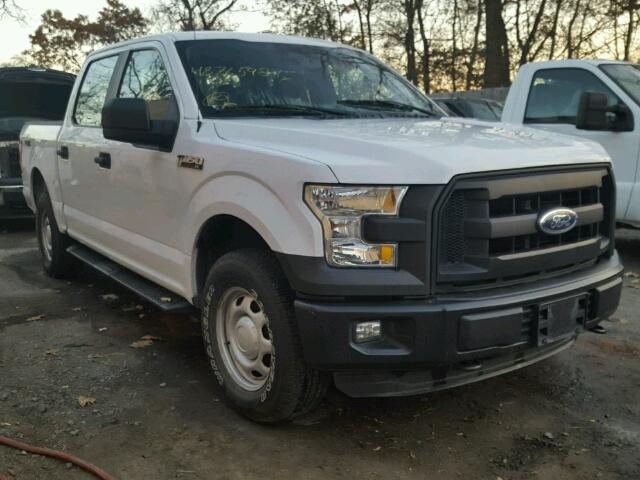 1FTEW1EFXFKE70668 - 2015 FORD F150 SUPER WHITE photo 1