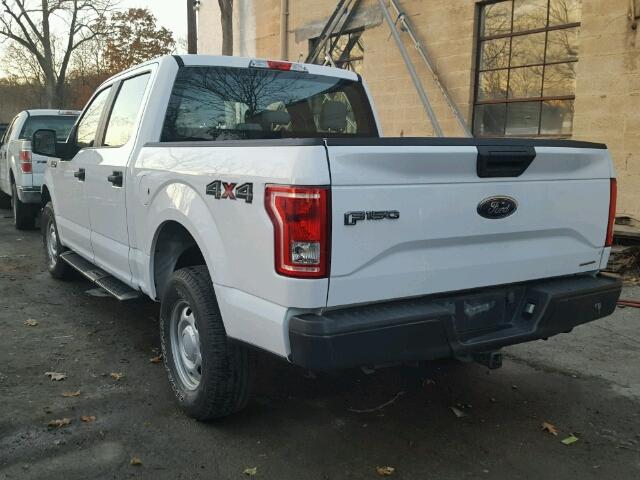 1FTEW1EFXFKE70668 - 2015 FORD F150 SUPER WHITE photo 3