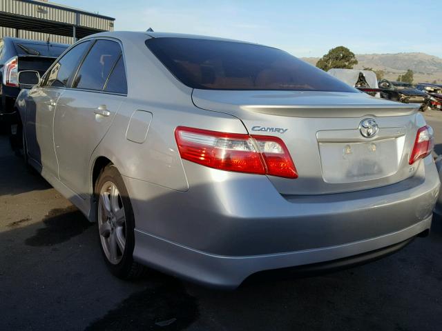 4T1BE46K67U626984 - 2007 TOYOTA CAMRY NEW SILVER photo 3