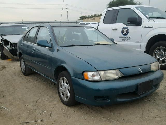 1N4AB41D1XC719294 - 1999 NISSAN SENTRA BAS GREEN photo 1