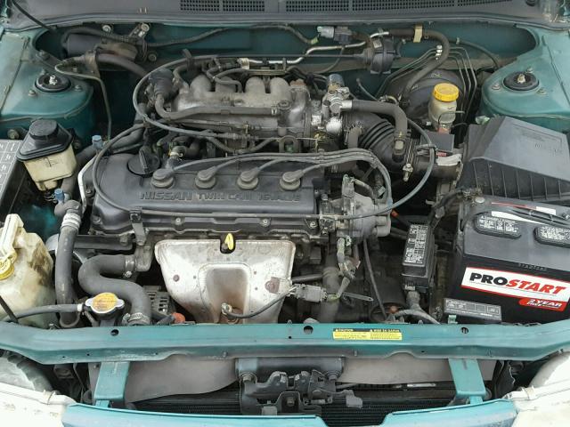 1N4AB41D1XC719294 - 1999 NISSAN SENTRA BAS GREEN photo 7