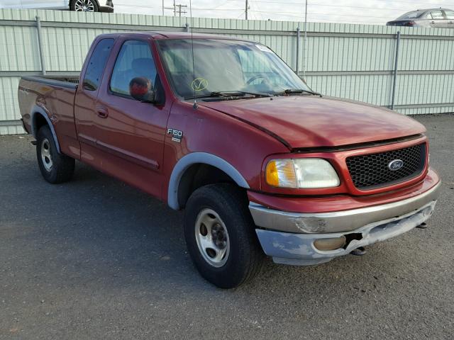 1FTRX18L62NA62855 - 2002 FORD F150 RED photo 1