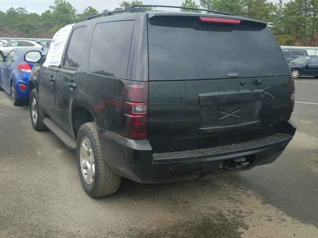 1GKFK13087R308503 - 2007 GMC YUKON BLACK photo 3