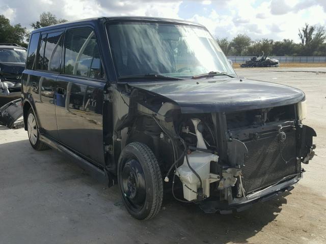 JTLKT324364053783 - 2006 TOYOTA SCION XB BLACK photo 1