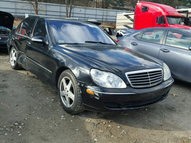 WDBNG75J14A390035 - 2004 MERCEDES-BENZ S 500 BLACK photo 1