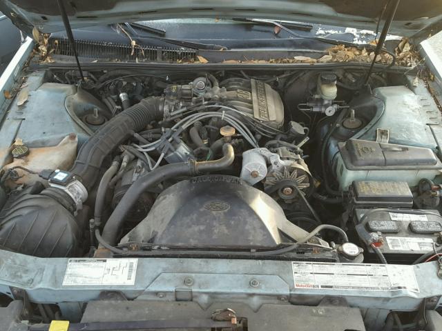 1FAPP6241NH128890 - 1992 FORD THUNDERBIR BLUE photo 7