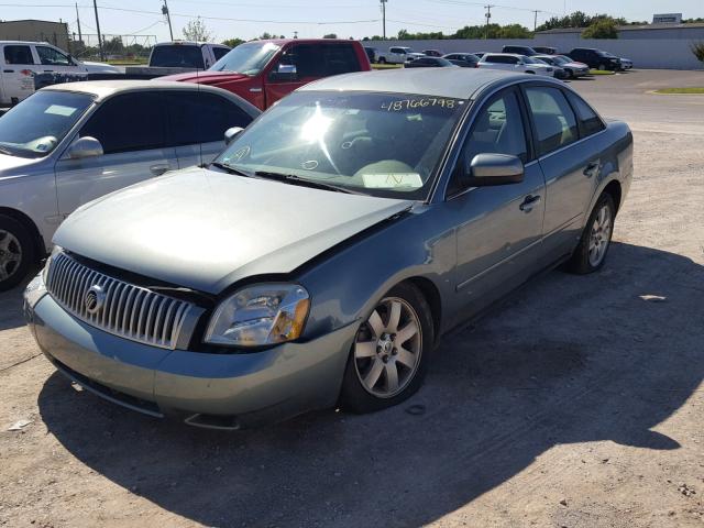 1MEFM40196G606846 - 2006 MERCURY MONTEGO LU GREEN photo 2