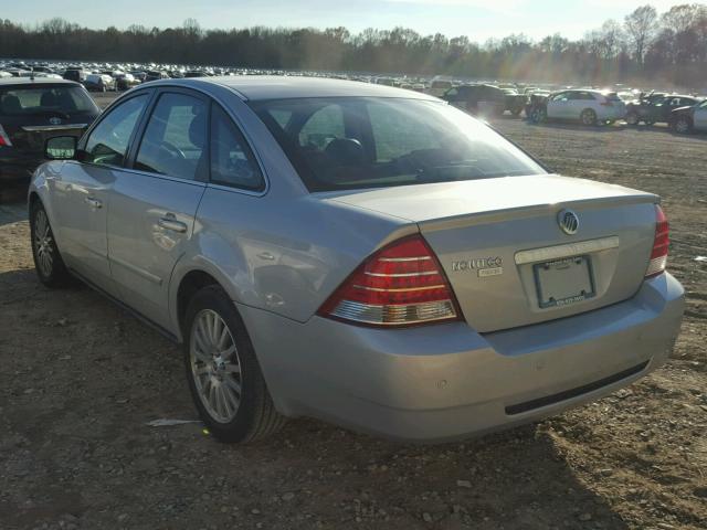 1MEFM42165G622790 - 2005 MERCURY MONTEGO PR 银色 照片 3
