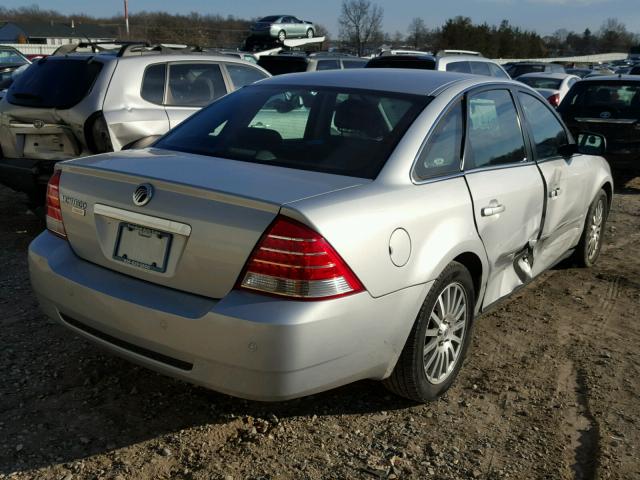1MEFM42165G622790 - 2005 MERCURY MONTEGO PR 银色 照片 4