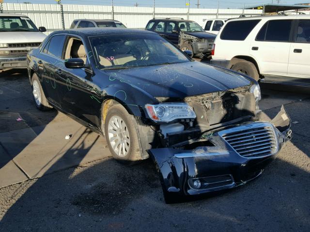 2C3CCAAG1DH575011 - 2013 CHRYSLER 300 BLACK photo 1