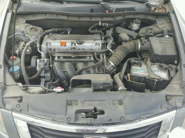 1HGCP2F35AA053361 - 2010 HONDA ACCORD LX GRAY photo 7