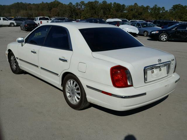 KMHFU45E05A385874 - 2005 HYUNDAI XG 350 WHITE photo 3