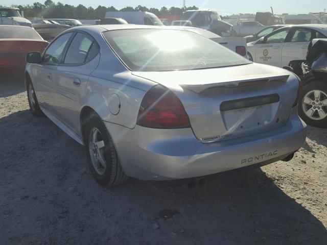 2G2WP522841104218 - 2004 PONTIAC GRAND PRIX SILVER photo 3