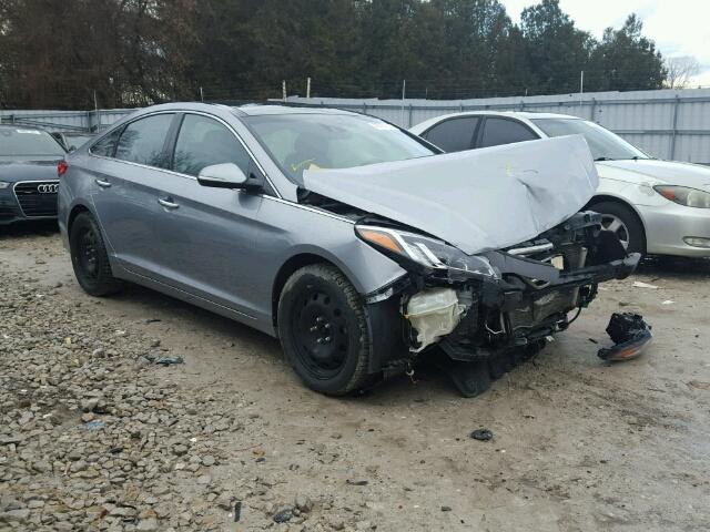 5NPE34AF4FH064528 - 2015 HYUNDAI SONATA SPO GRAY photo 1