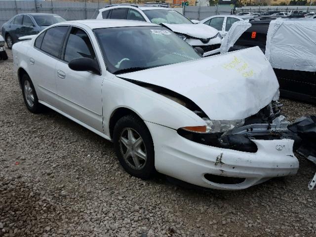 1G3NL52E64C225854 - 2004 OLDSMOBILE ALERO GL WHITE photo 1